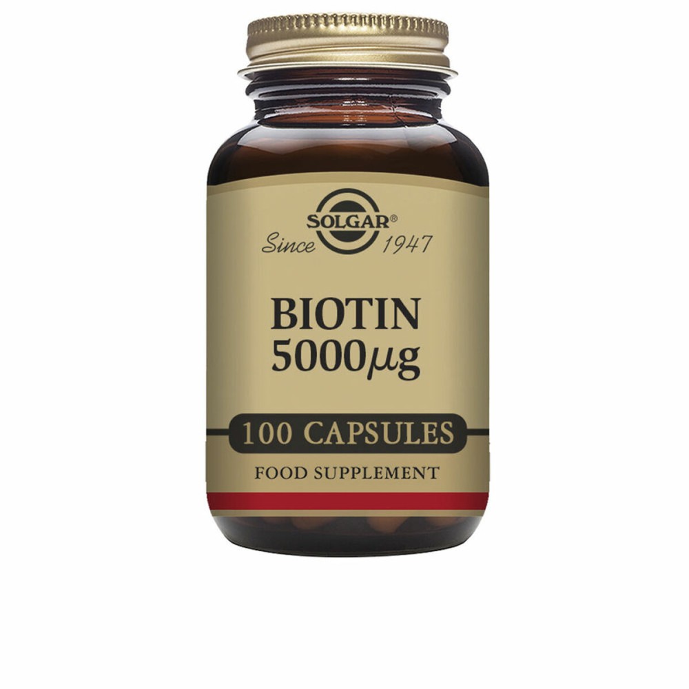 Supplément Alimentaire Solgar Biotine 100 Unités