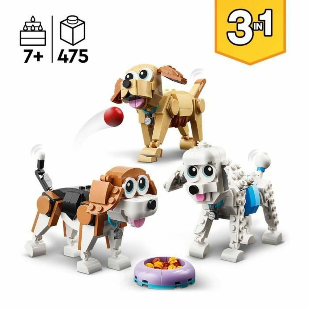 Set de construction Lego 31137 PERROS ADORABLES 3-en-1