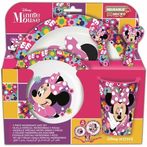 Children's dish set Minnie Mouse Minnie Bold Florals 5 Pieces