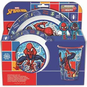 Set de vaisselle pour enfants Spider-Man Mob Rules 5 Pièces