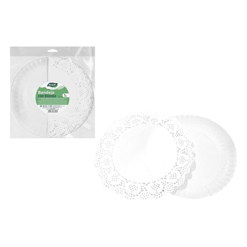 Plateau apéritif Algon Rond 35 cm (30 Unités)