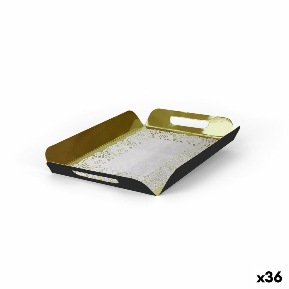 Tablett für Snacks Algon 19 x 28 cm (36 Stück)