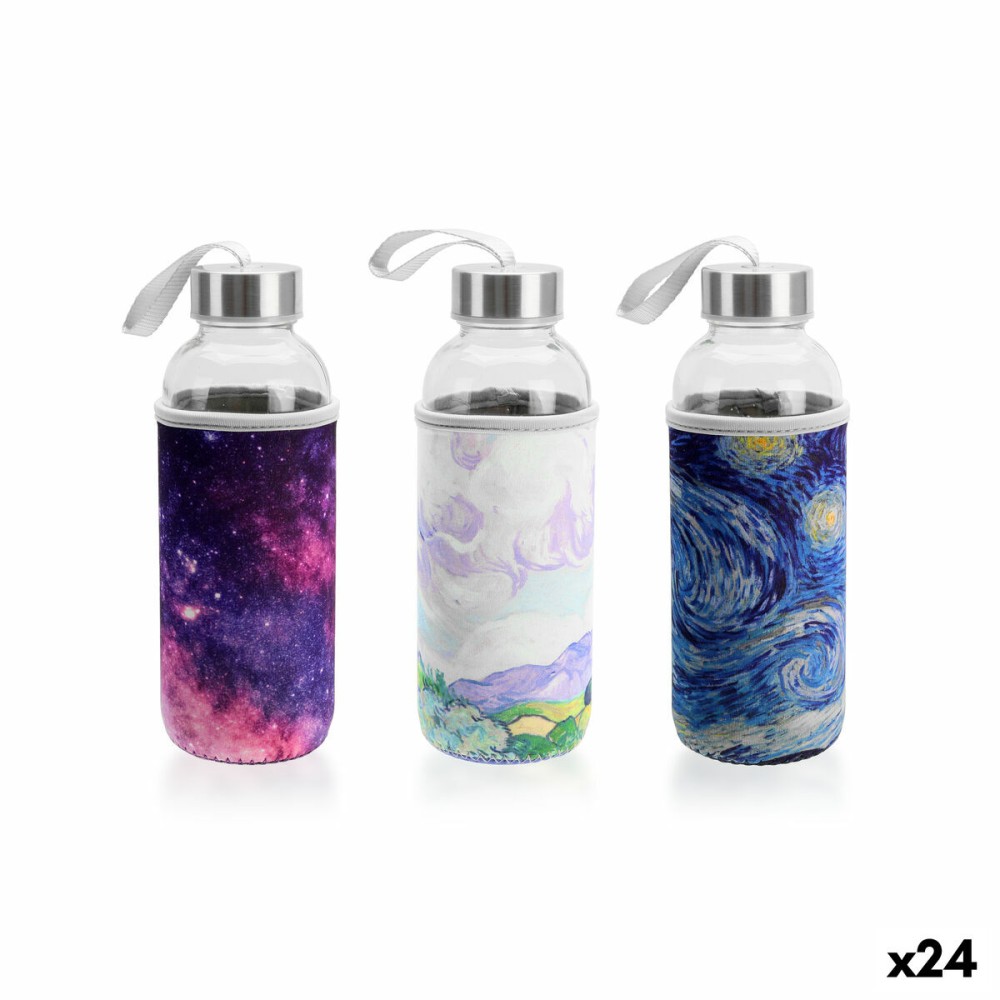 Wasserflasche Bewinner Glas 400 ml (24 Stück)