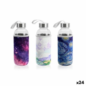 Bouteille d'eau Bewinner verre 400 ml (24 Unités)