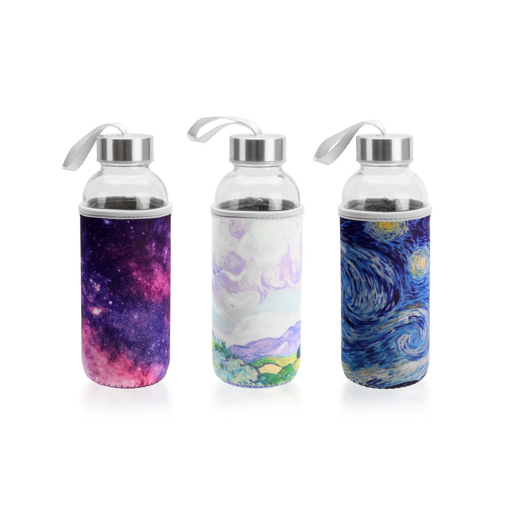 Wasserflasche Bewinner Glas 400 ml (24 Stück)