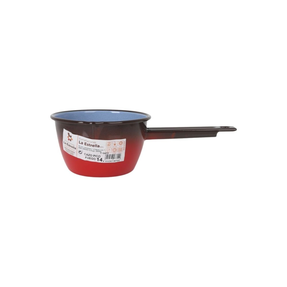 Saucepan La Estrella Fuego 1,1 L 28,8 x 15,3 x 9 cm (6 Units)