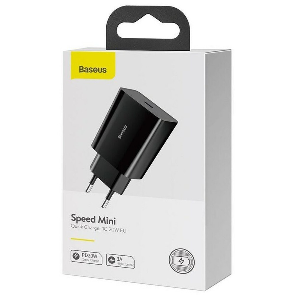 Wandladegerät Baseus Speed Mini Schwarz 20 W