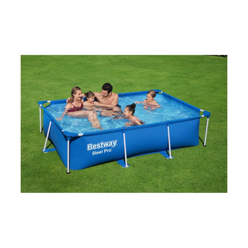 Schwimmbad Abnehmbar Bestway Steel Pro 56403b (259 x 170 x 61 cm)