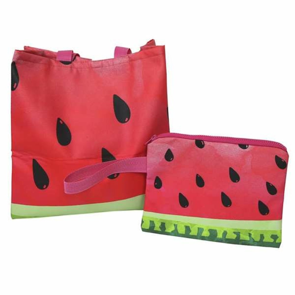 Sac de plage Secaneta 48 x 33 x 14 cm Pastèque