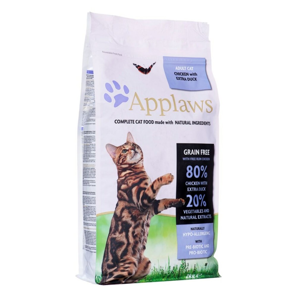 Katzenfutter Applaws Adult Erwachsener Huhn Ente 2 Kg
