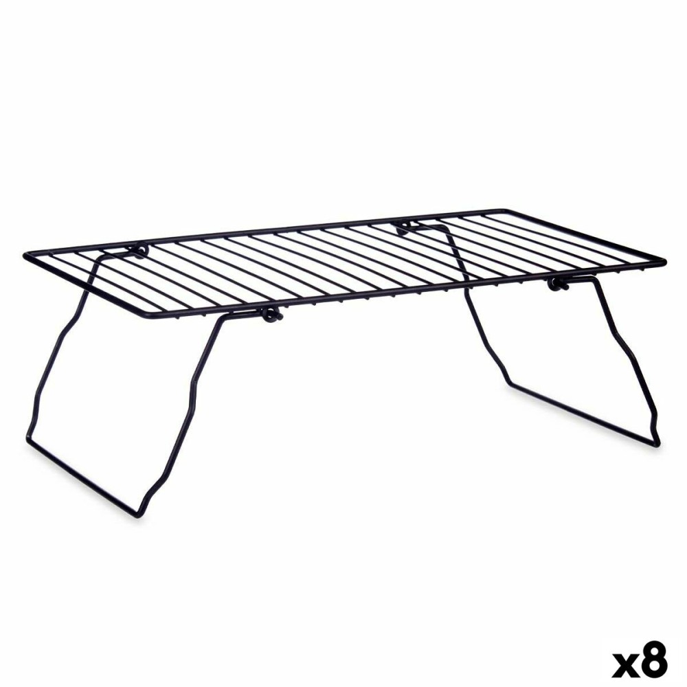 Folding Shelf Kinvara W4172P-350 PDQ Black 37.5 x 23 x 13 cm (8 Units)