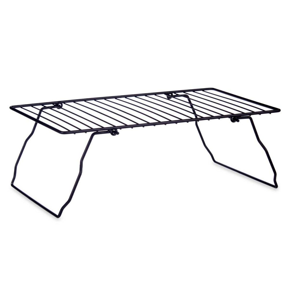Folding Shelf Kinvara W4172P-350 PDQ Black 37.5 x 23 x 13 cm (8 Units)