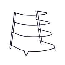 Pan Organiser Kinvara W6140B-1PDQ Black Iron 24 x 26,5 x 24 cm (7 Units)