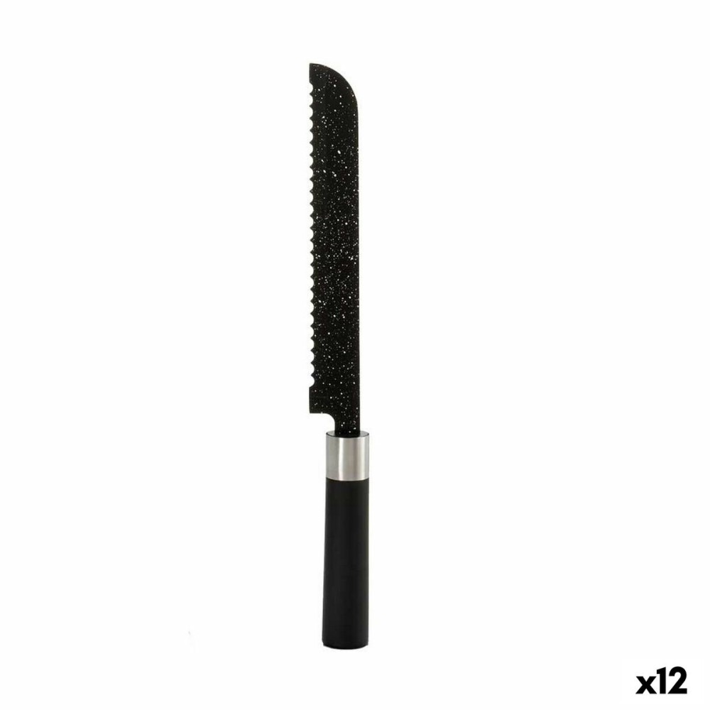 Wellenschliffmesser Kinvara KT11-5604M07 Edelstahl Polypropylen 3,5 x 2 x 33 cm Marmor (12 Stück)