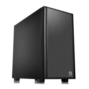 Boîtier ATX/mATX semi-tour THERMALTAKE Versa H17 Blanc Noir