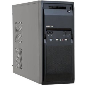 ATX Semi-tower Box Chieftec LG-01B-OP Black