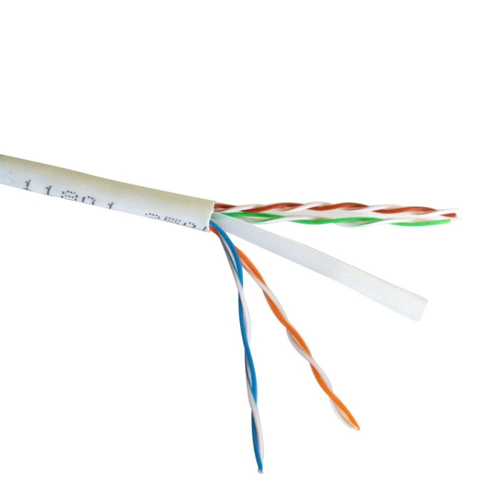Câble Réseau Rigide UTP 6ème Catégorie GEMBIRD PP6U-5M Blanc Gris 5 m
