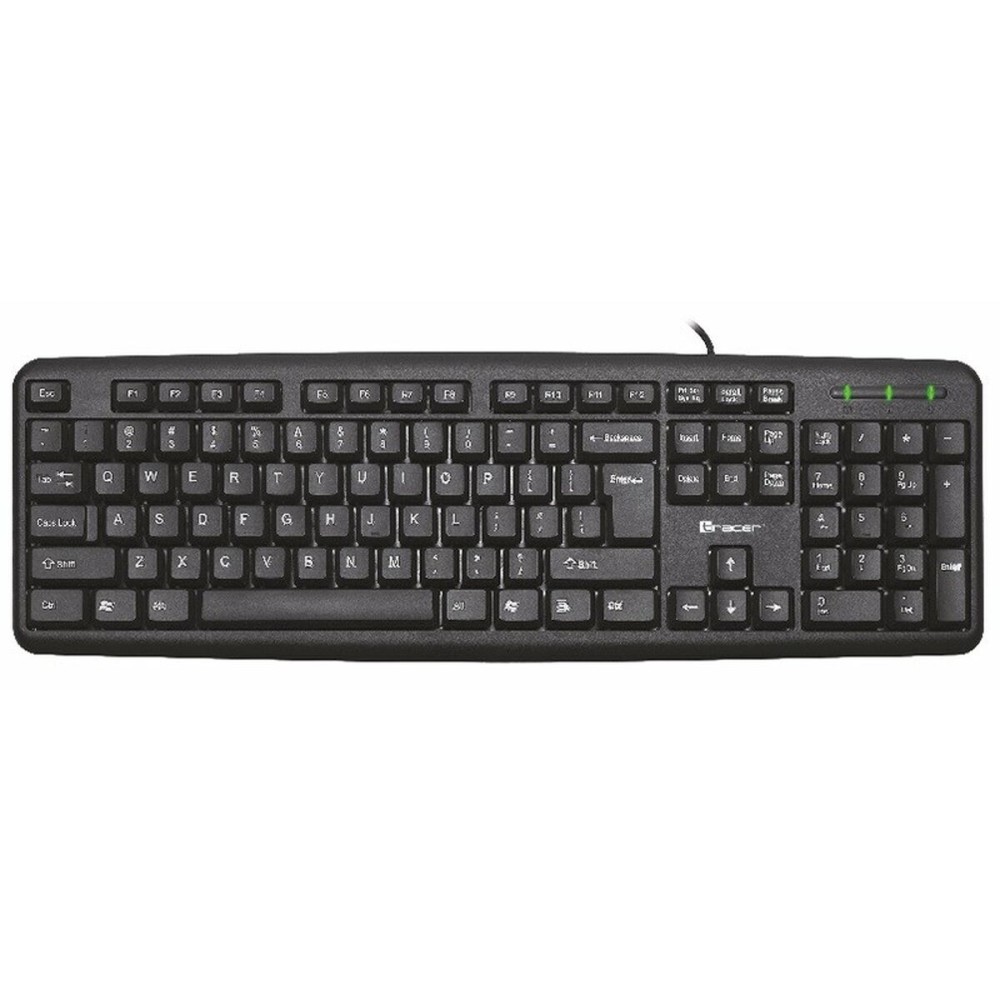 Tastatur Tracer Maverick Schwarz QWERTY
