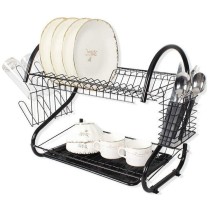 Égouttoir pour Évier Feel Maestro MR-1025-38-BLACK 38 x 24 x 39 cm Noir