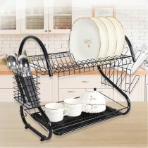 Égouttoir pour Évier Feel Maestro MR-1025-38-BLACK 38 x 24 x 39 cm Noir