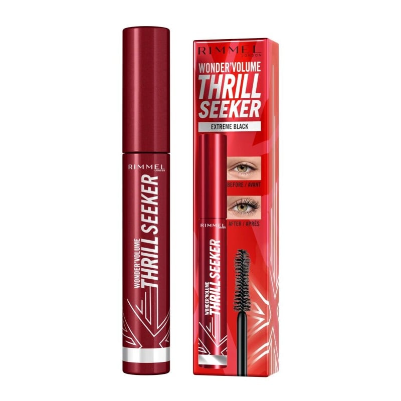 Wimperntusche Rimmel London Wonder Volume Thrill Seeker Extreme Black 8 ml