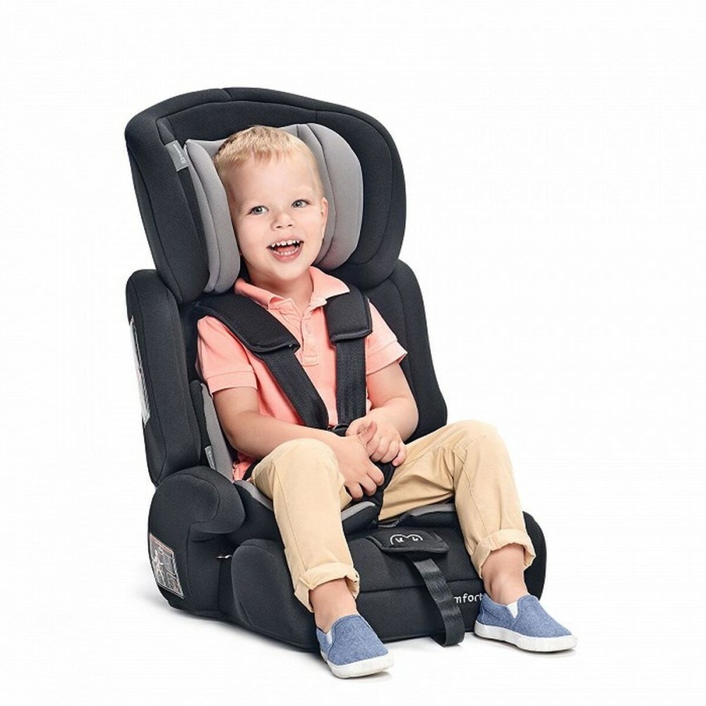 Autositz Kinderkraft Comfort Up 9-36 kg Schwarz Schwarzweiß