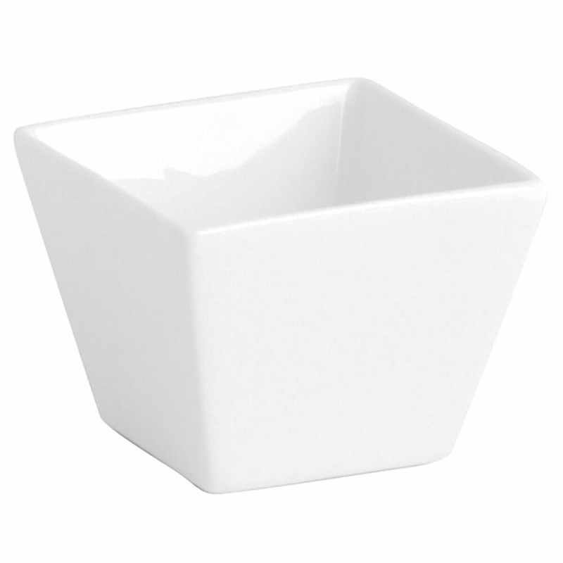 Snack tray Quid Chef White Ceramic (12 Units) (Pack 12x)