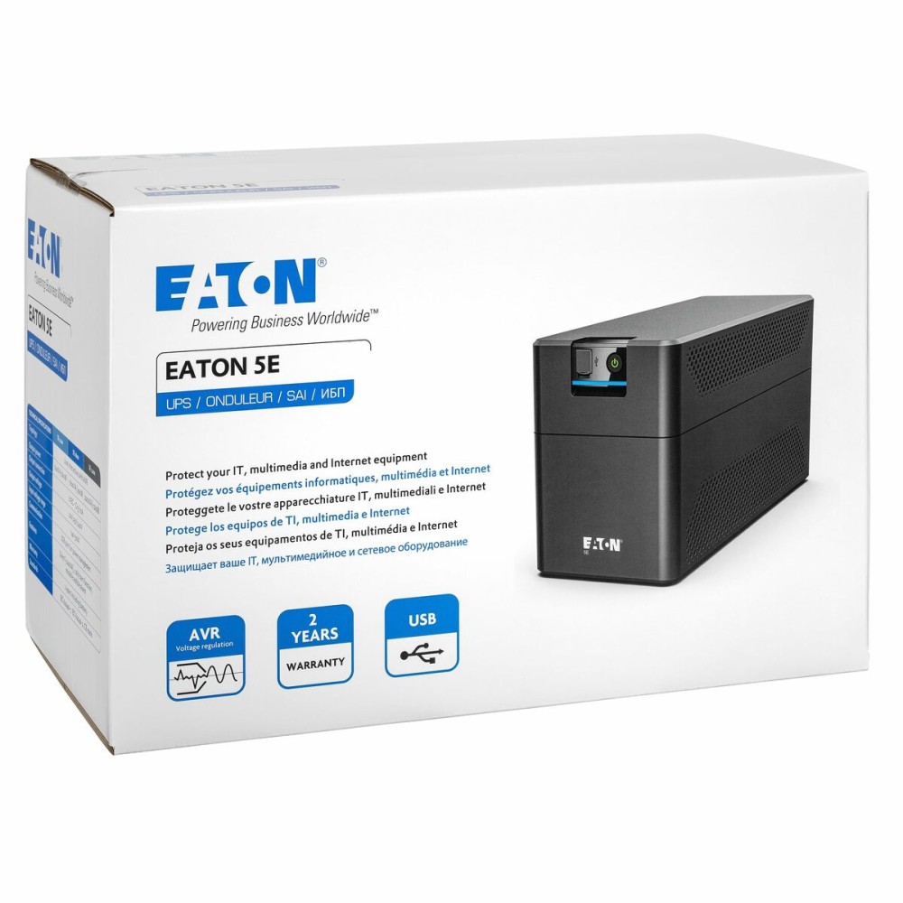 Système d'Alimentation Sans Interruption Interactif Eaton 5E Gen2 900 USB 480 W