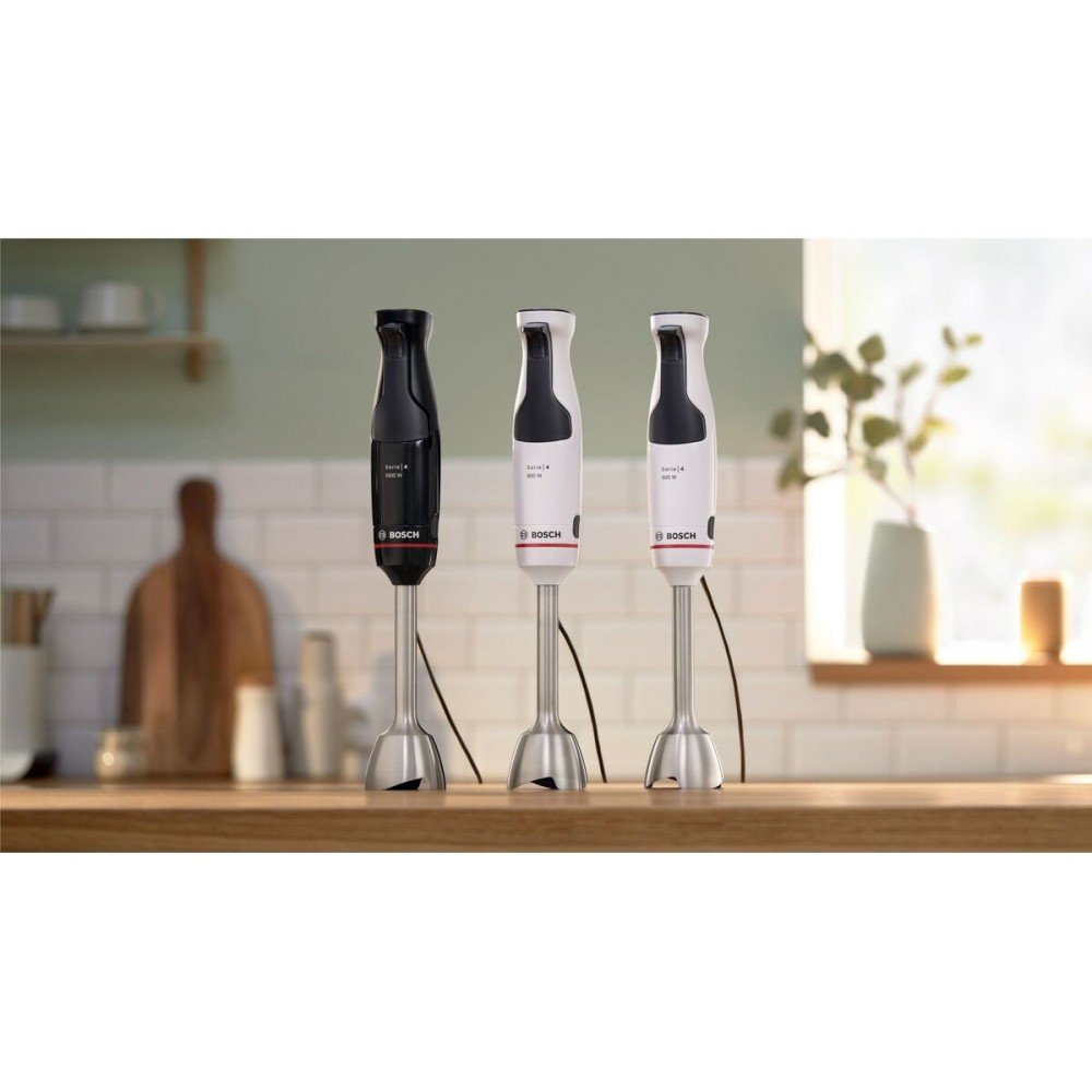 Mixeur plongeant BOSCH MSM4W210 Blanc Noir 600 W 600 ml
