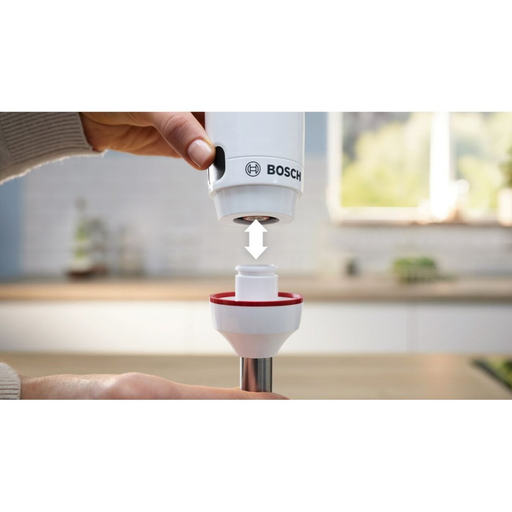 Mixeur plongeant BOSCH MSM4W210 Blanc Noir 600 W 600 ml