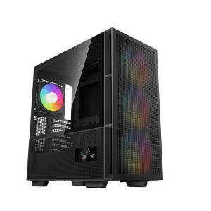 Boîtier ATX semi-tour DEEPCOOL CH560 DIGITAL Noir Multicouleur