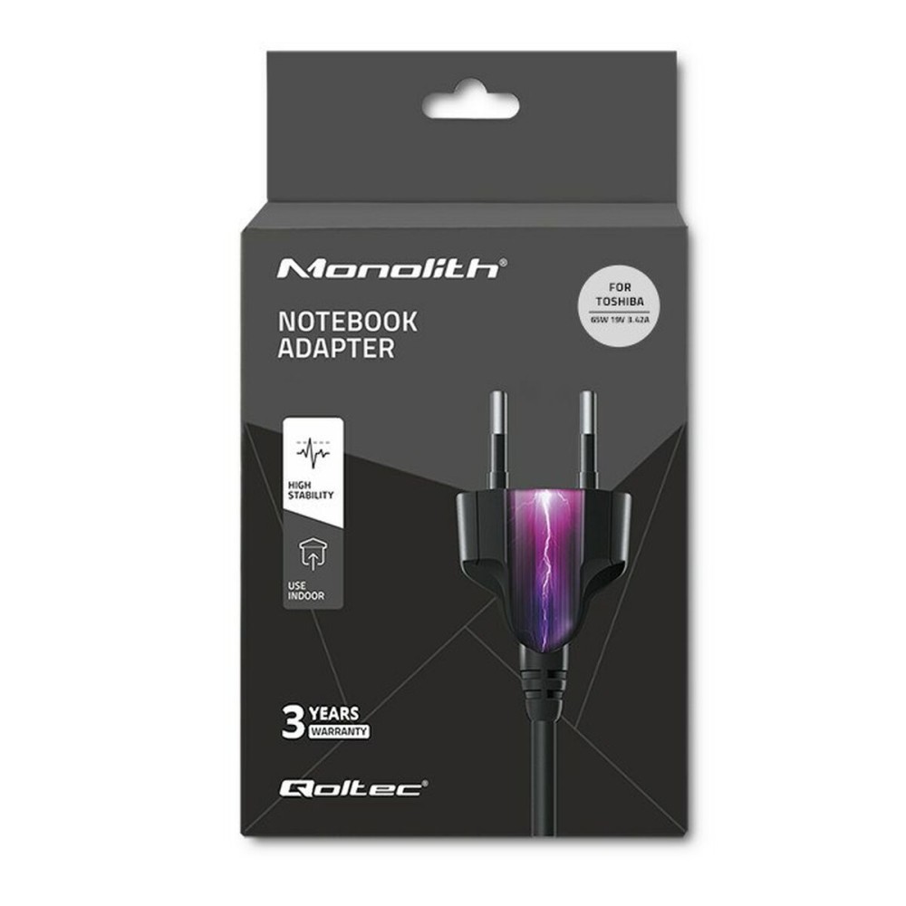 Laptop Charger Qoltec 50073.65W 65 W