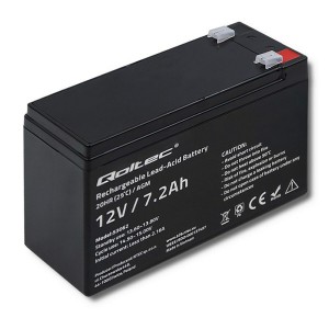Batterie pour Système d'Alimentation Sans Interruption Qoltec 53062 7200 mAh 12 V