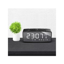 Pendule Réveil Greenblue 62917 Noir Gris Monochrome Noir/Gris