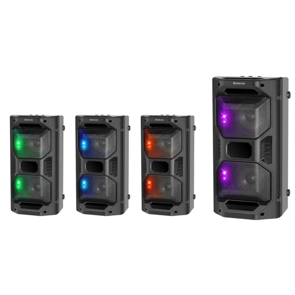 Tragbare Bluetooth-Lautsprecher Defender 65109 Schwarz 50 W
