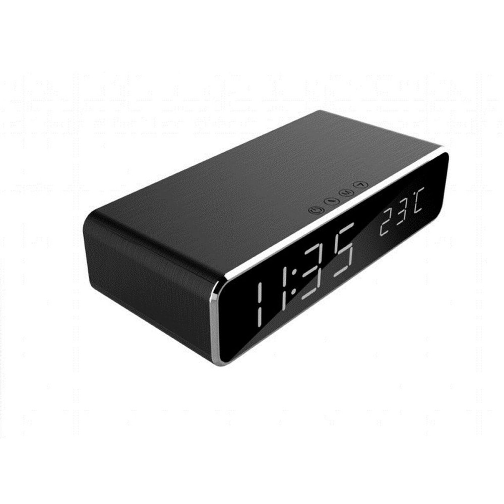 Pendule Réveil GEMBIRD DAC-WPC-01 Noir Oui