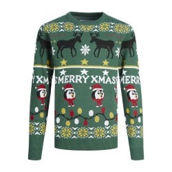 Pull unisex JORHOHO Jack & Jones 12221312  Vert