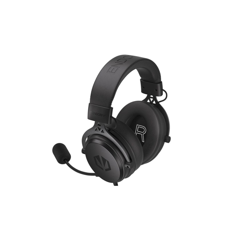 Casques avec Microphone Endorfy VIRO Plus USB Noir