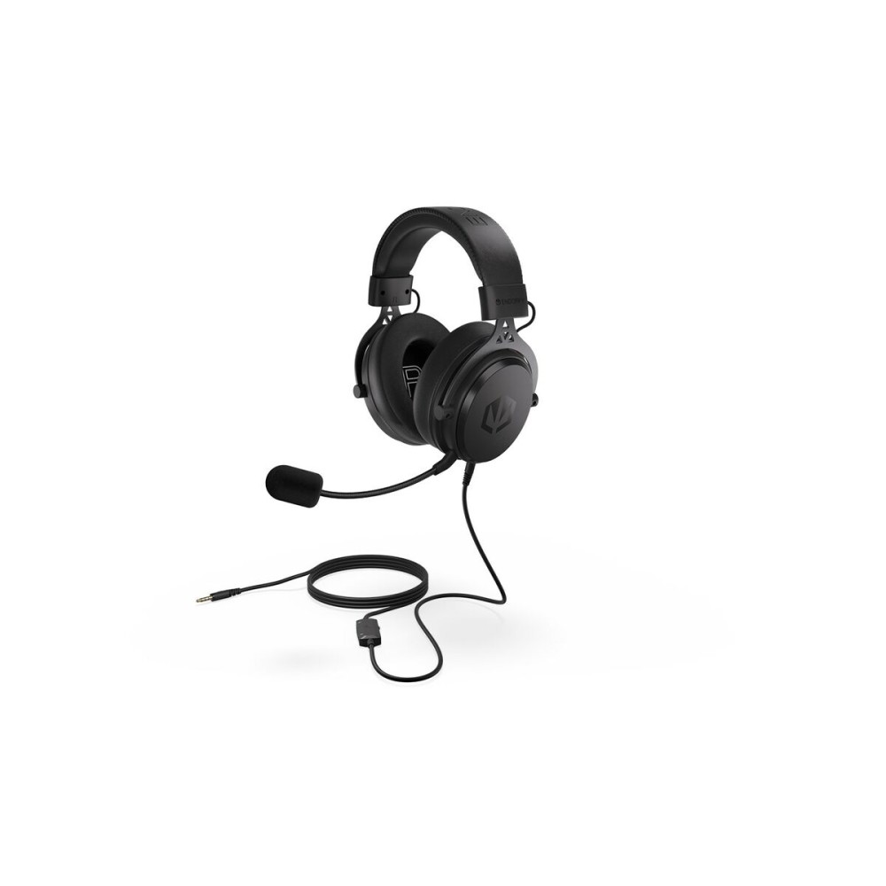 Casques avec Microphone Endorfy VIRO Plus USB Noir