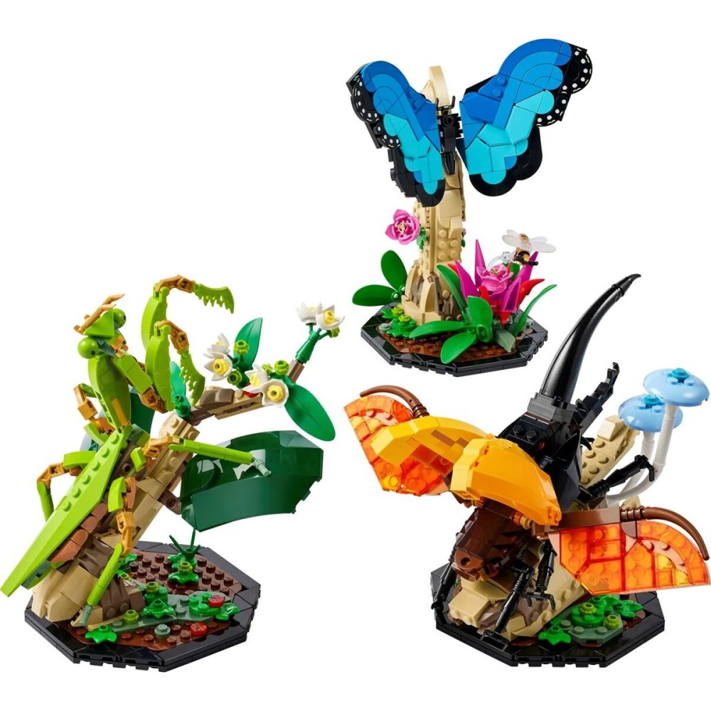 Construction set Lego Colección de insectos