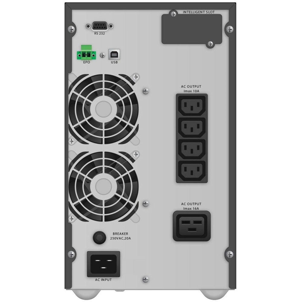 Système d'Alimentation Sans Interruption Interactif Power Walker VFI 3000 TG 2700 W