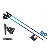 Trekking Stick Viking Pro-Trainer Blue Black 115 cm (2 Units)