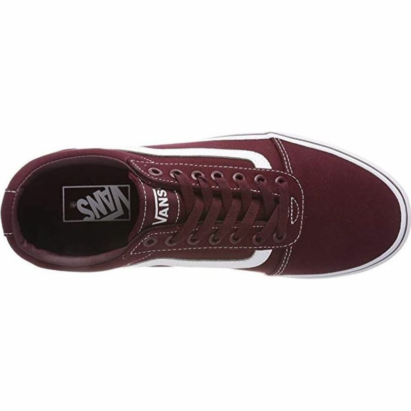 Herren Sneaker Vans Ward MN Dunkelrot