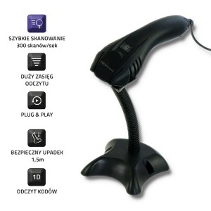 Portable Scanner Qoltec 50861
