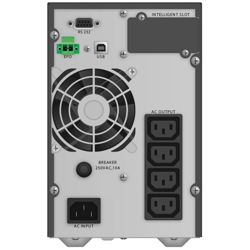 Uninterruptible Power Supply System Interactive UPS Power Walker VFI 1000 TG 900 W