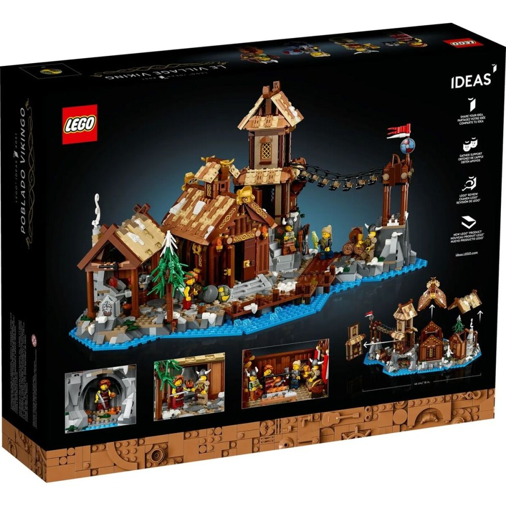 Construction set Lego PUEBLO VIKINGO 2103 Piezas