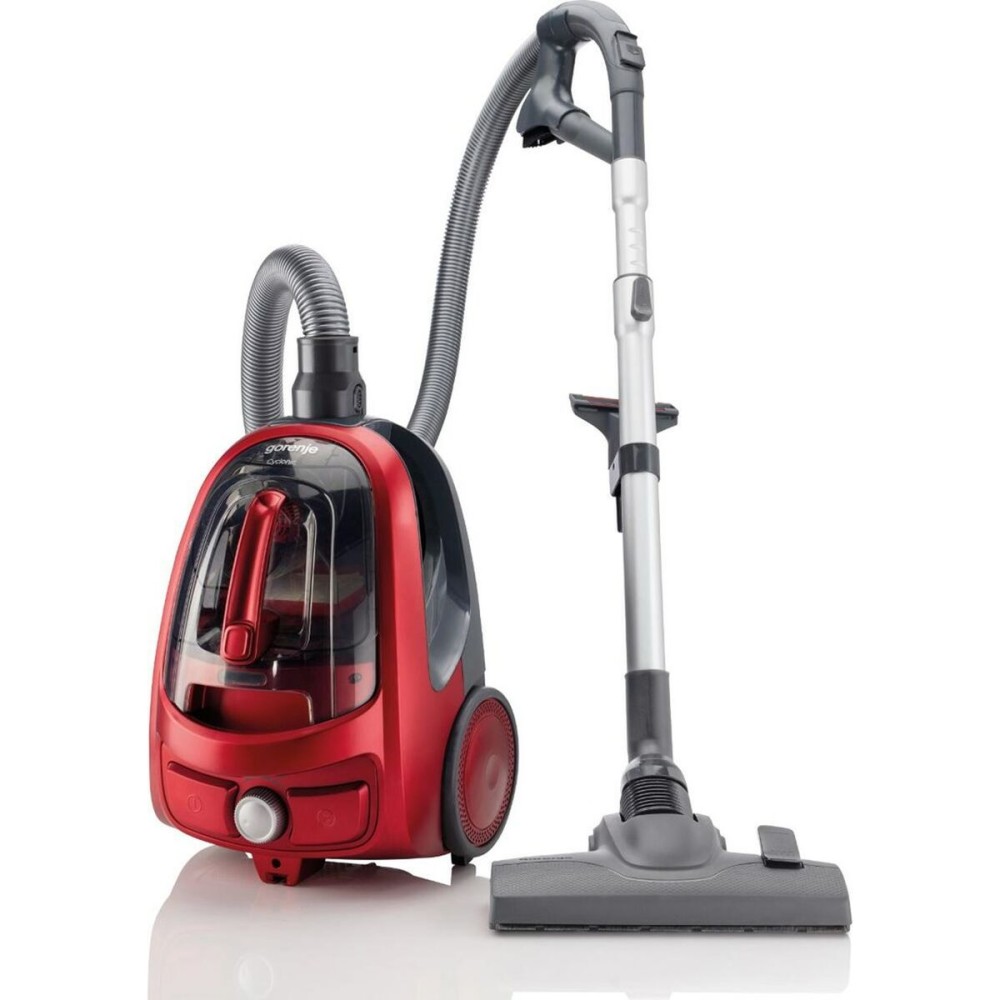 Bagless Vacuum Cleaner Gorenje VCE03SPRCY Red 800 W