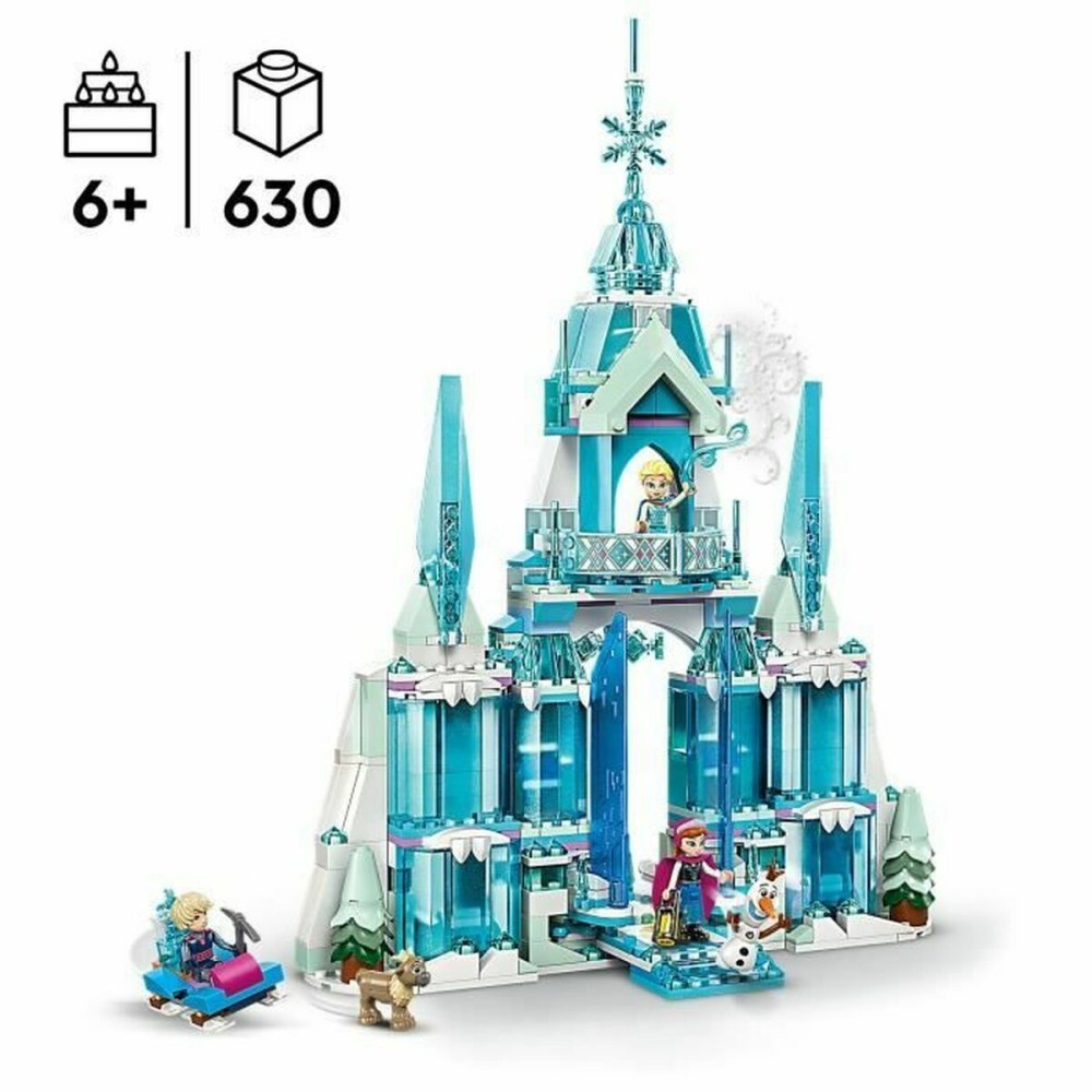 Construction set Lego Disney 43244 Frozen: Elsa's Ice Palace Multicolour 630 Pieces