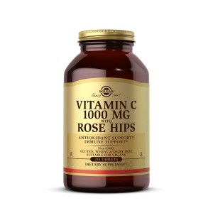 Vitamine C à base de cynorhodon Solgar 250 Unités