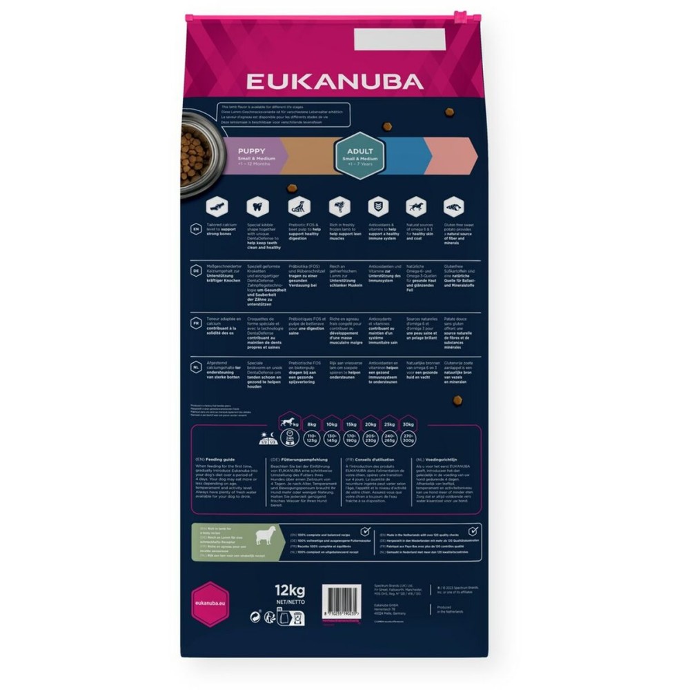 Futter Eukanuba Grain Free Adult Lamm 12 kg